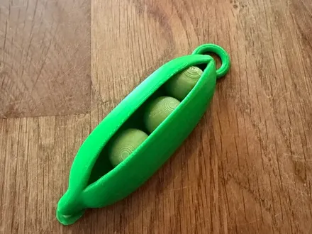 3D printed Bean Pod Fidget — community design photo