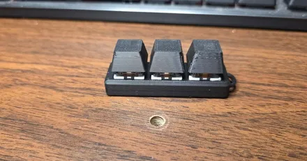 3D printed Clicker Fidget Keychain — community design photo
