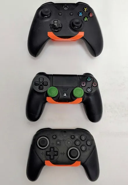 3D printed Controller Wall Mount 2-Pack — community design photo