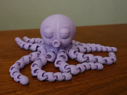 3D printed Flexi Octopus — community design photo