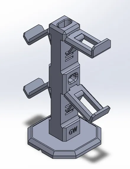 3D printed Headset And Controller Tower — community design photo