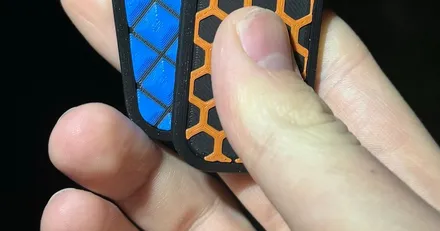 3D printed Retro Tape Fidget Slider — community design photo