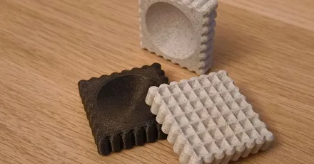 3D printed Worry Stone Thumb Slider — community design photo